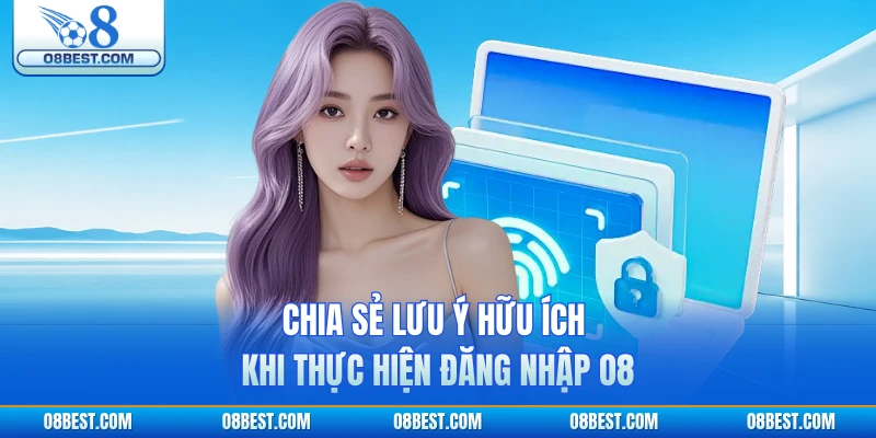 Chia sẻ lưu ý hữu ích khi thực hiện đăng nhập O8